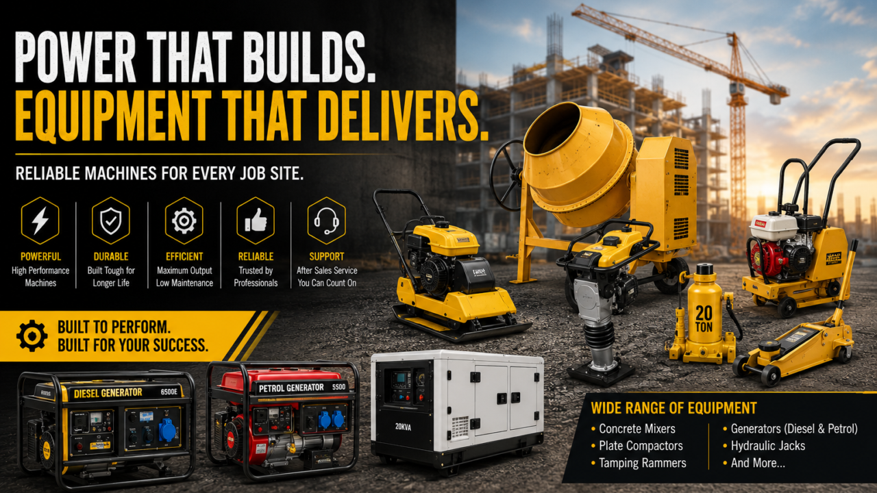 generators and equipment
