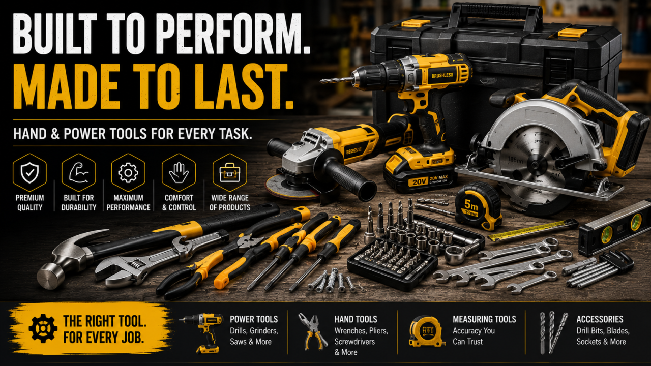 Hand and Power tools